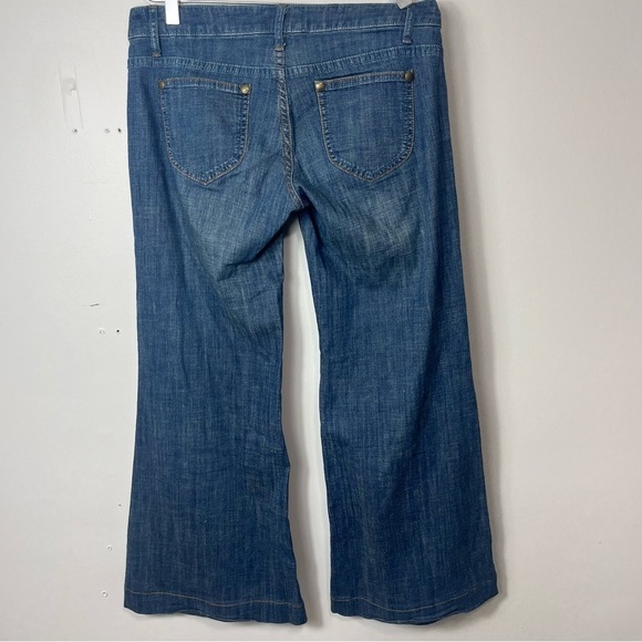 Free People low rise flar leg ankle cropped jean size 27 1751 - Picture 3 of 3